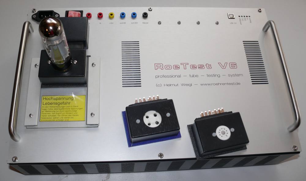 RoeTest V6 im Tischgehuse