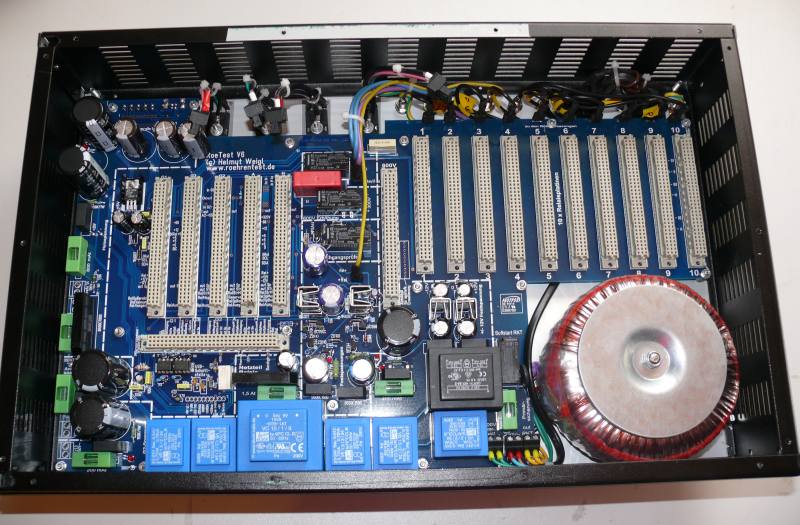 RoeTest V6 im Tischgehuse