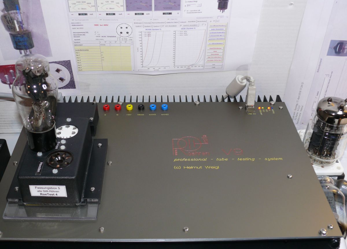 RoeTest V9 professional tube testing system